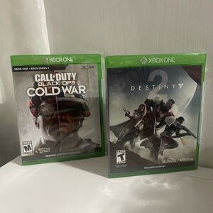 One Call of Duty: Black Ops Cold War and Destiny 2 Bundle-Unopened